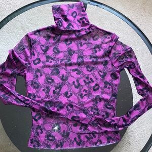 ♻️ Turtleneck iridescent purple